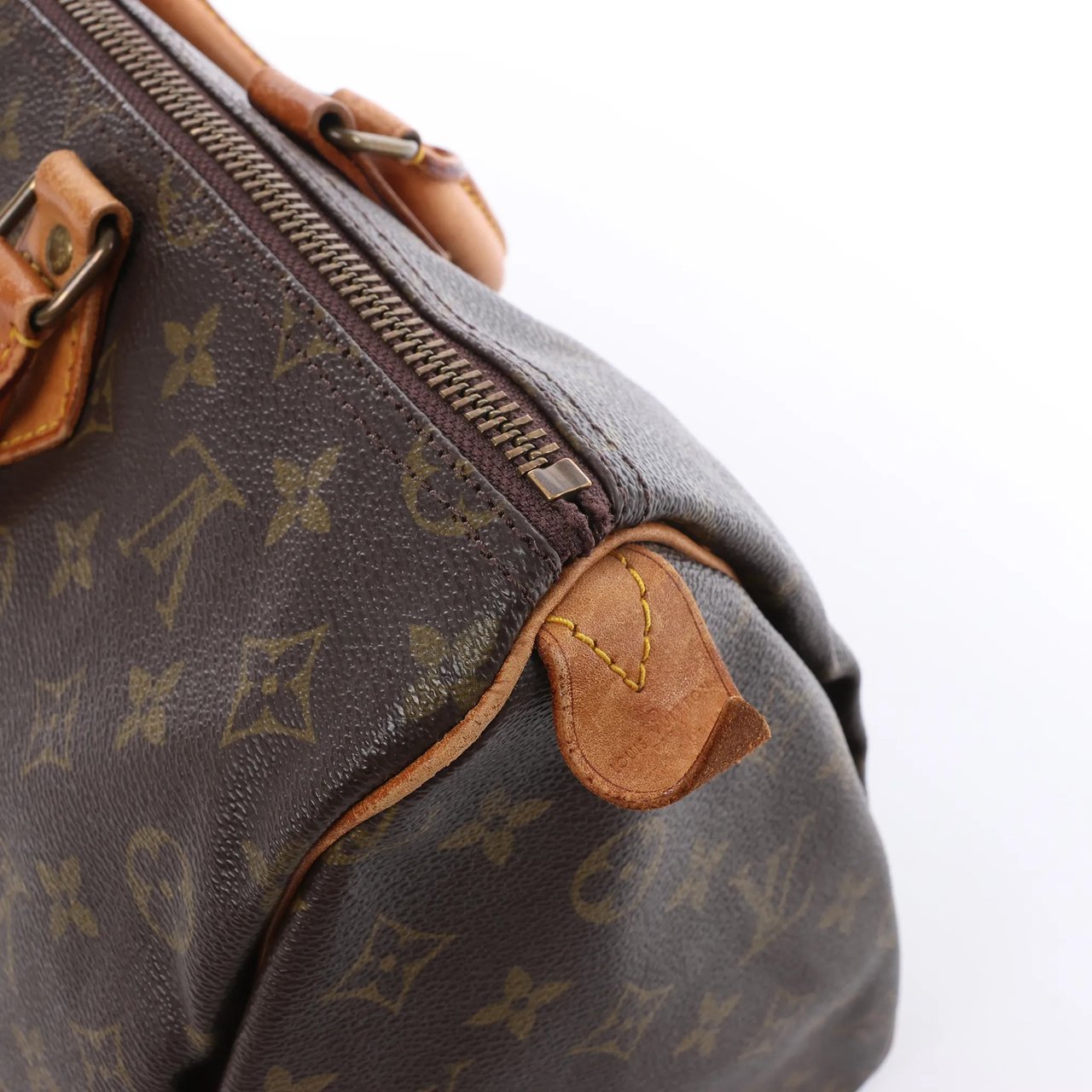 Louis Vuitton Speedy 35 Monogram Canvas Handbag in Brown M41524 Bruin