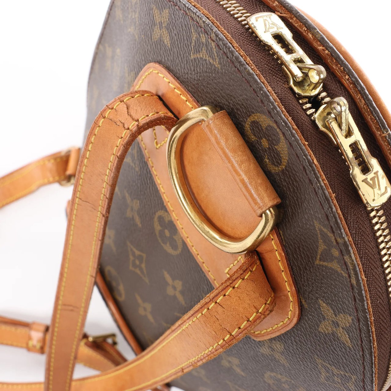 Louis Vuitton Louis Vuitton Monogram Canvas Ellipse Backpack in Brown M51125 Bruin