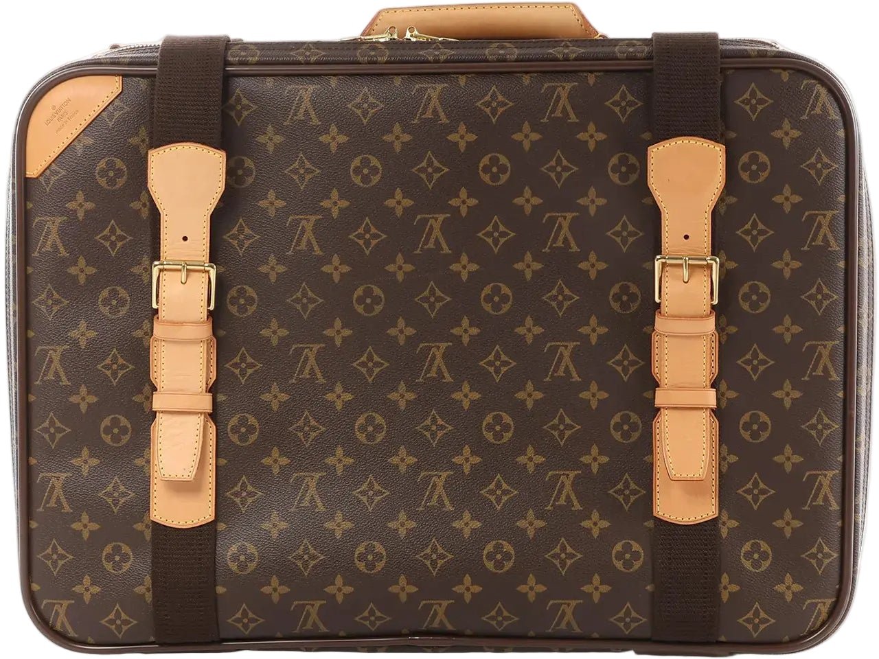 Louis Vuitton Satellite 50 Monogram Canvas Travel Bag in Brown Bruin