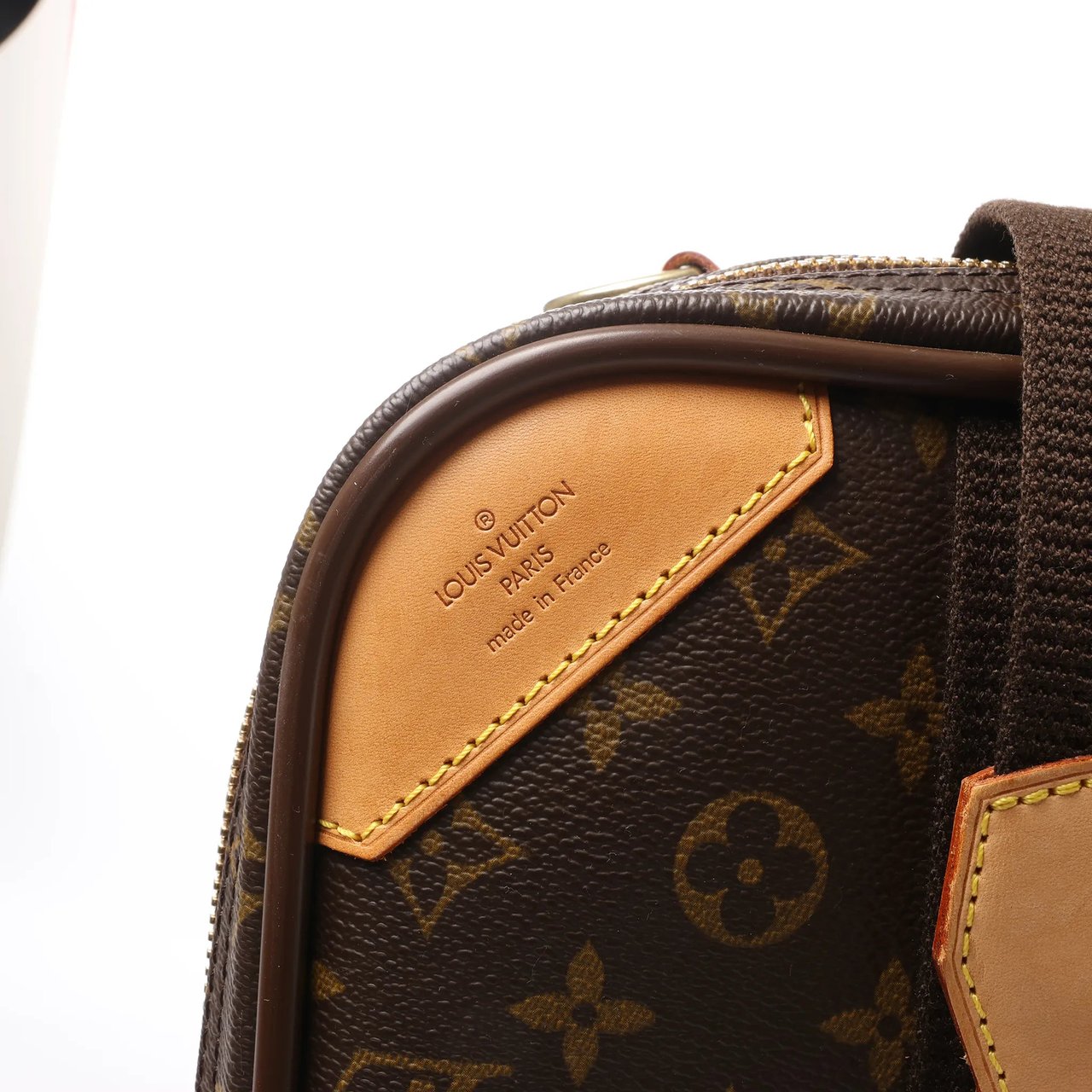 Louis Vuitton Satellite 50 Monogram Canvas Travel Bag in Brown Bruin