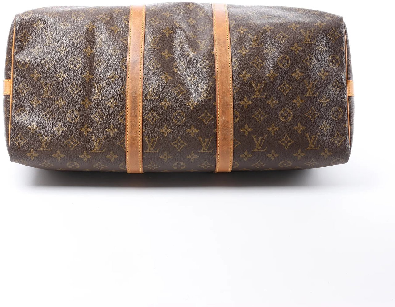 Louis Vuitton Keepall Bandoulière 50 Monogram Canvas Travel Bag in Brown M41416 Bruin
