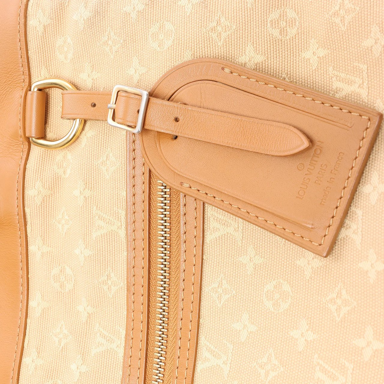 Louis Vuitton Louis Vuitton Mini Lucille GM Monogram Linen in Beige M92683 Beige