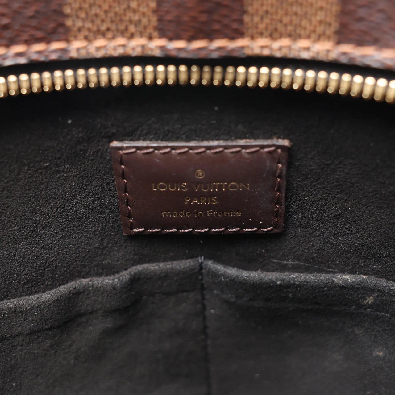 Louis Vuitton Jersey MM Damier x Leather 2Way Shoulder Bag in Brown x Black N44023 Divers