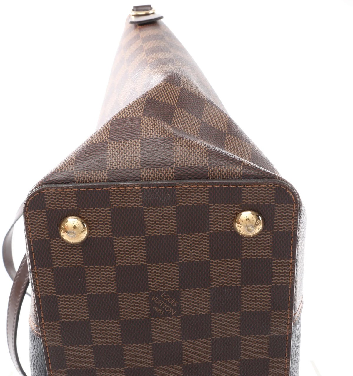 Louis Vuitton Jersey MM Damier x Leather 2Way Shoulder Bag in Brown x Black N44023 Divers