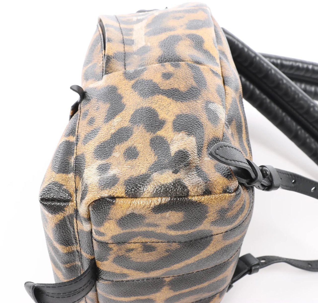 Louis Vuitton Palm Springs PM Animal Print Backpack in Brown x Black M52020 Divers