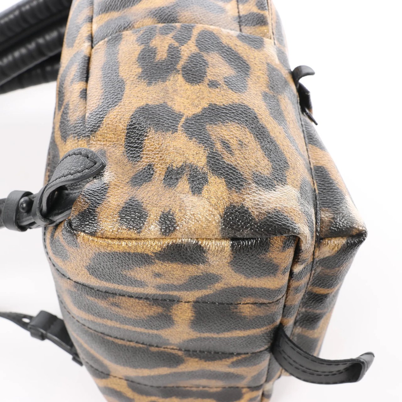 Louis Vuitton Palm Springs PM Animal Print Backpack in Brown x Black M52020 Divers