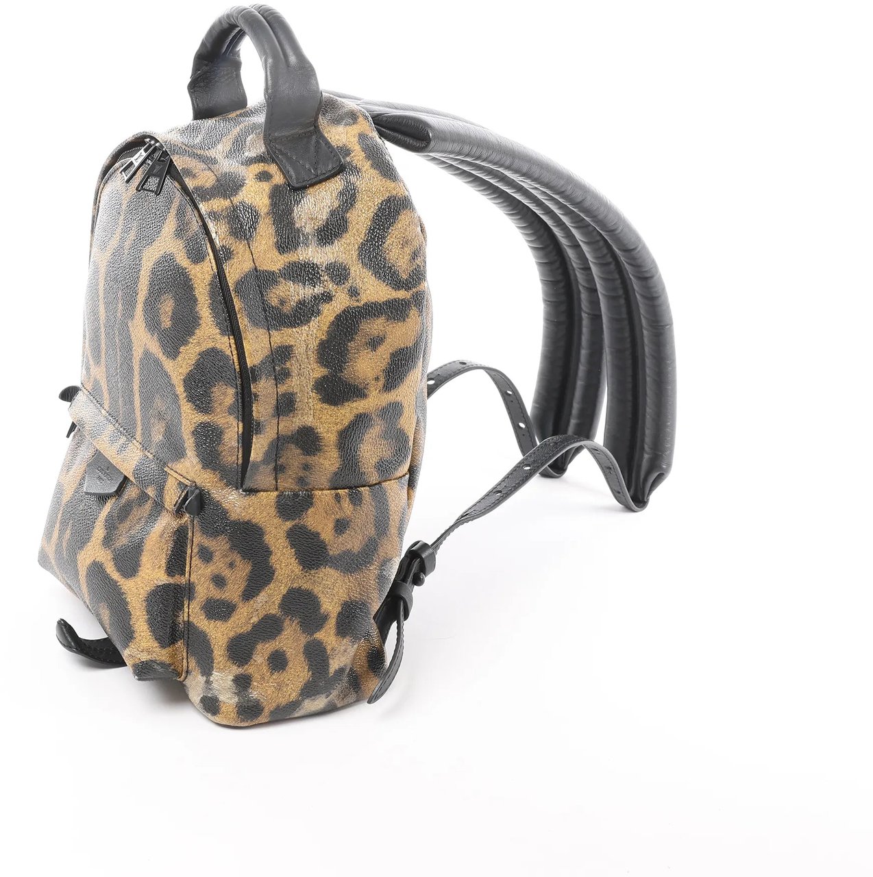 Louis Vuitton Palm Springs PM Animal Print Backpack in Brown x Black M52020 Divers