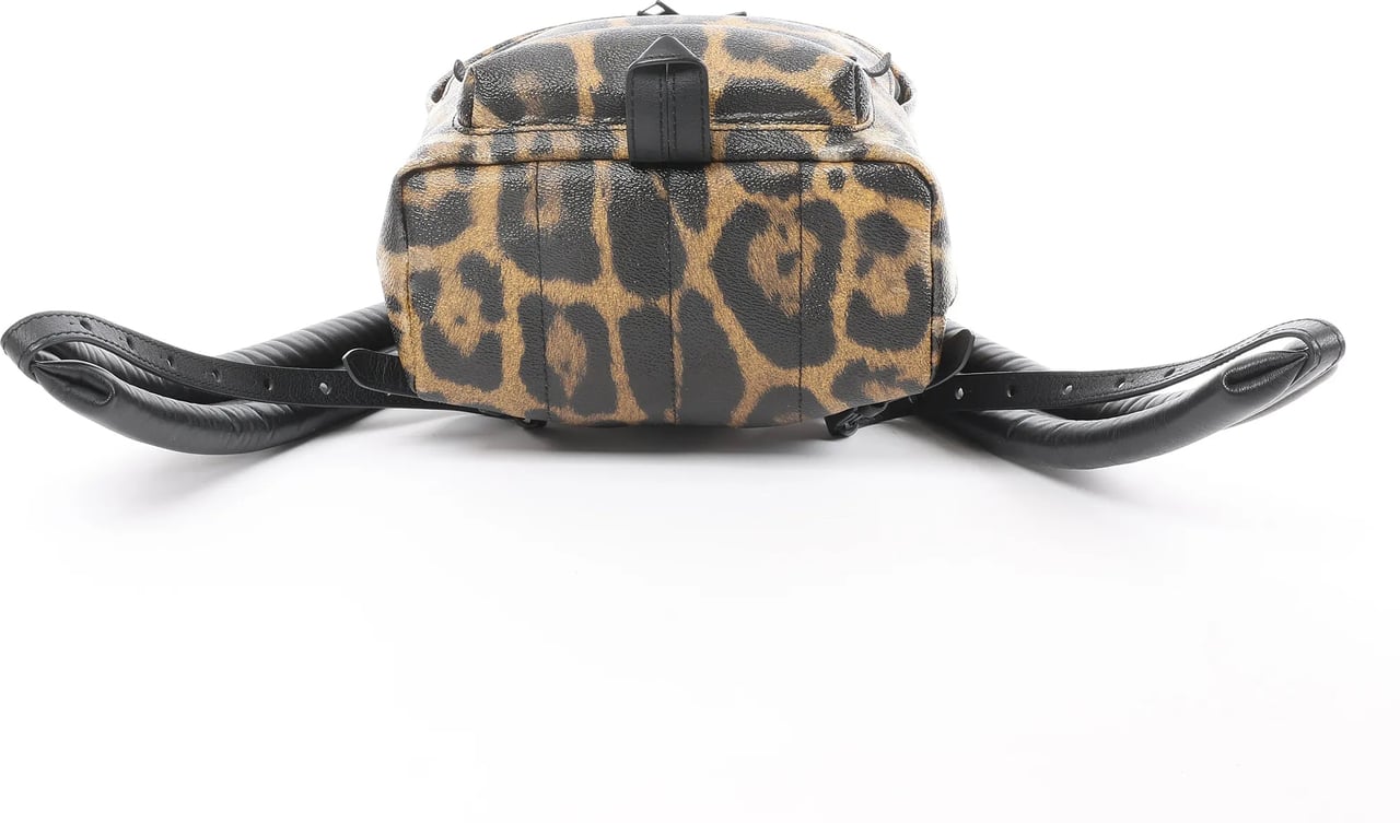 Louis Vuitton Palm Springs PM Animal Print Backpack in Brown x Black M52020 Divers
