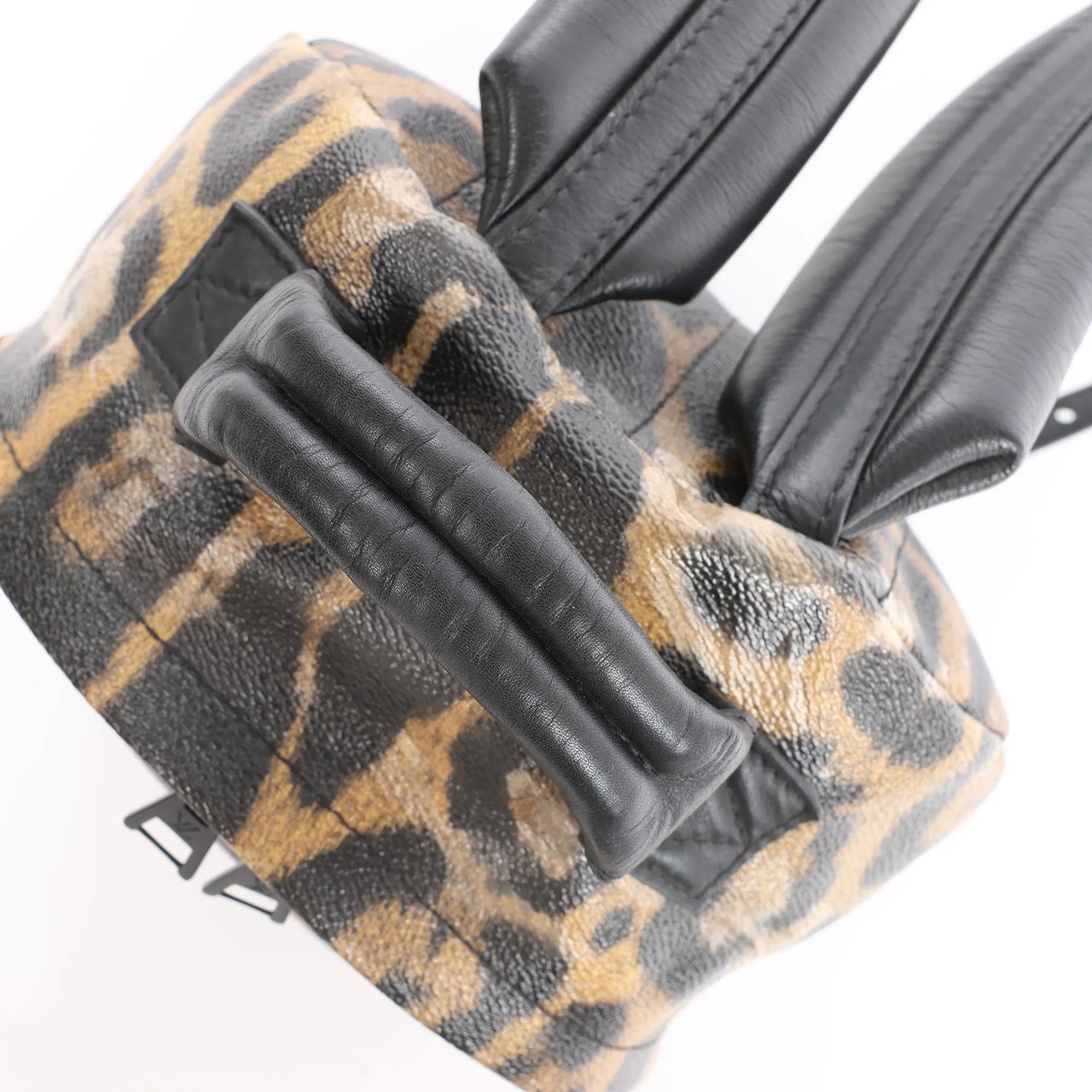 Louis Vuitton Palm Springs PM Animal Print Backpack in Brown x Black M52020 Divers