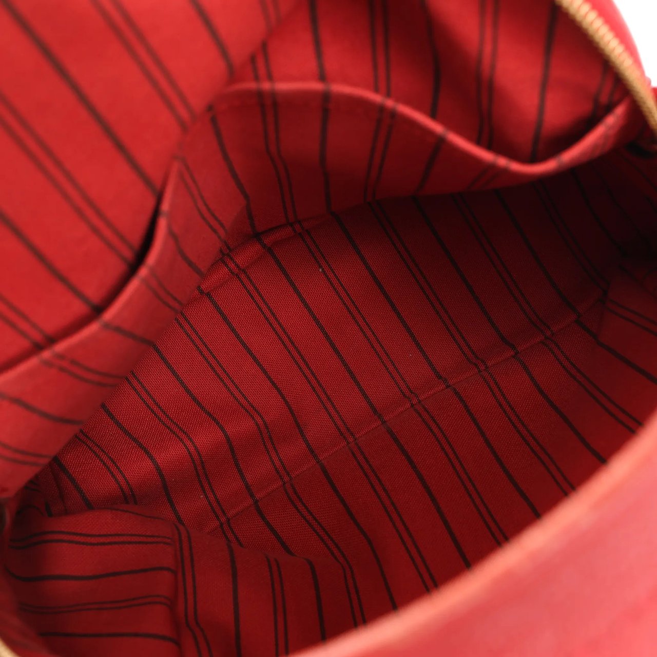Louis Vuitton Sorbonne Monogram Empreinte Backpack in Red M44015 Rood