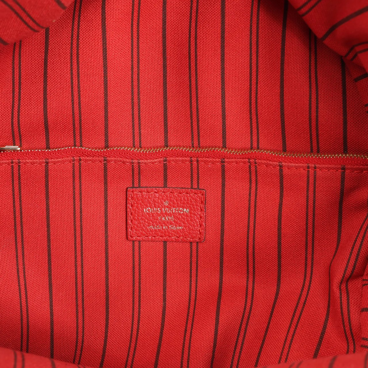 Louis Vuitton Sorbonne Monogram Empreinte Backpack in Red M44015 Rood