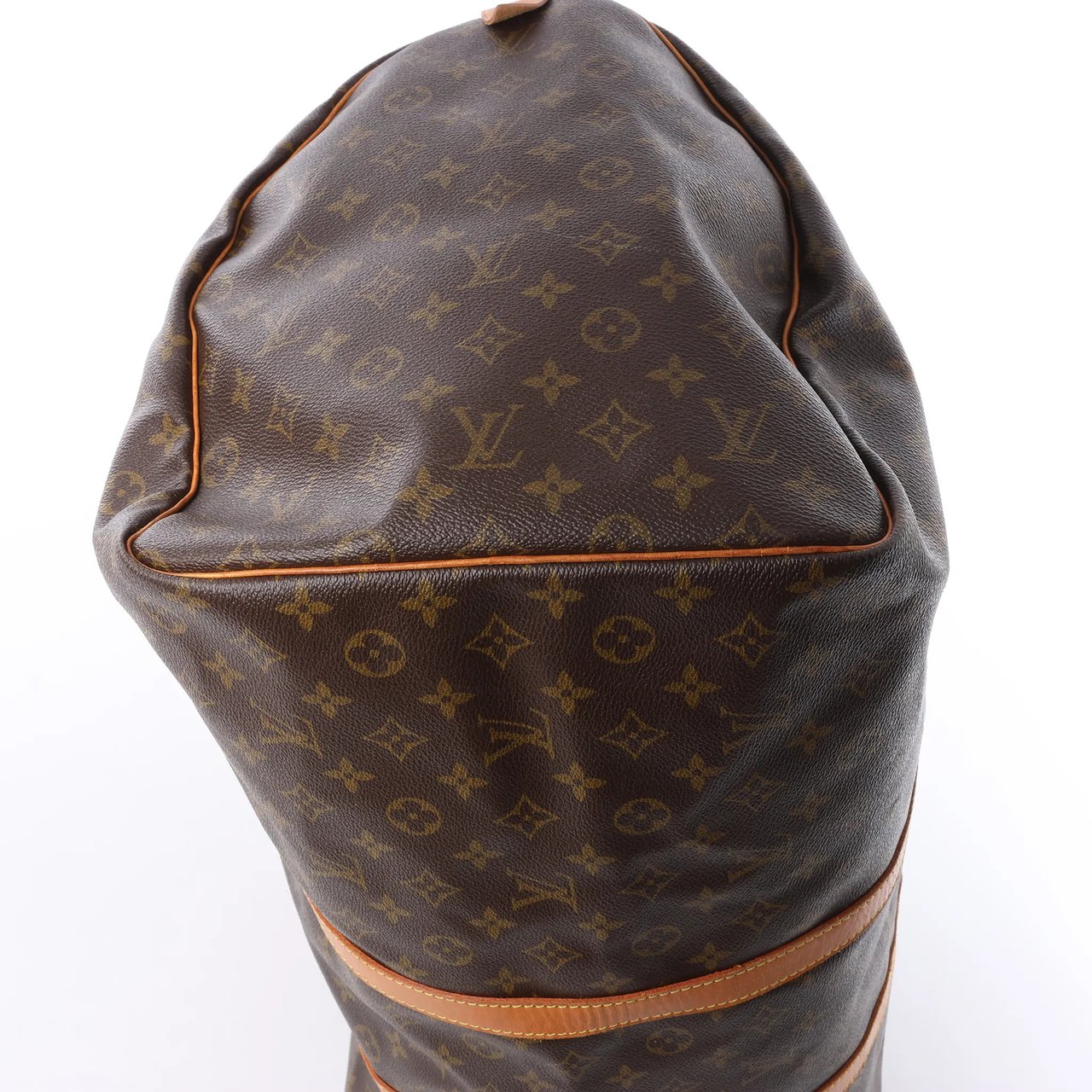 Louis Vuitton Louis Vuitton Keepall 60 Monogram Canvas Travel Bag in Brown M41422 Bruin