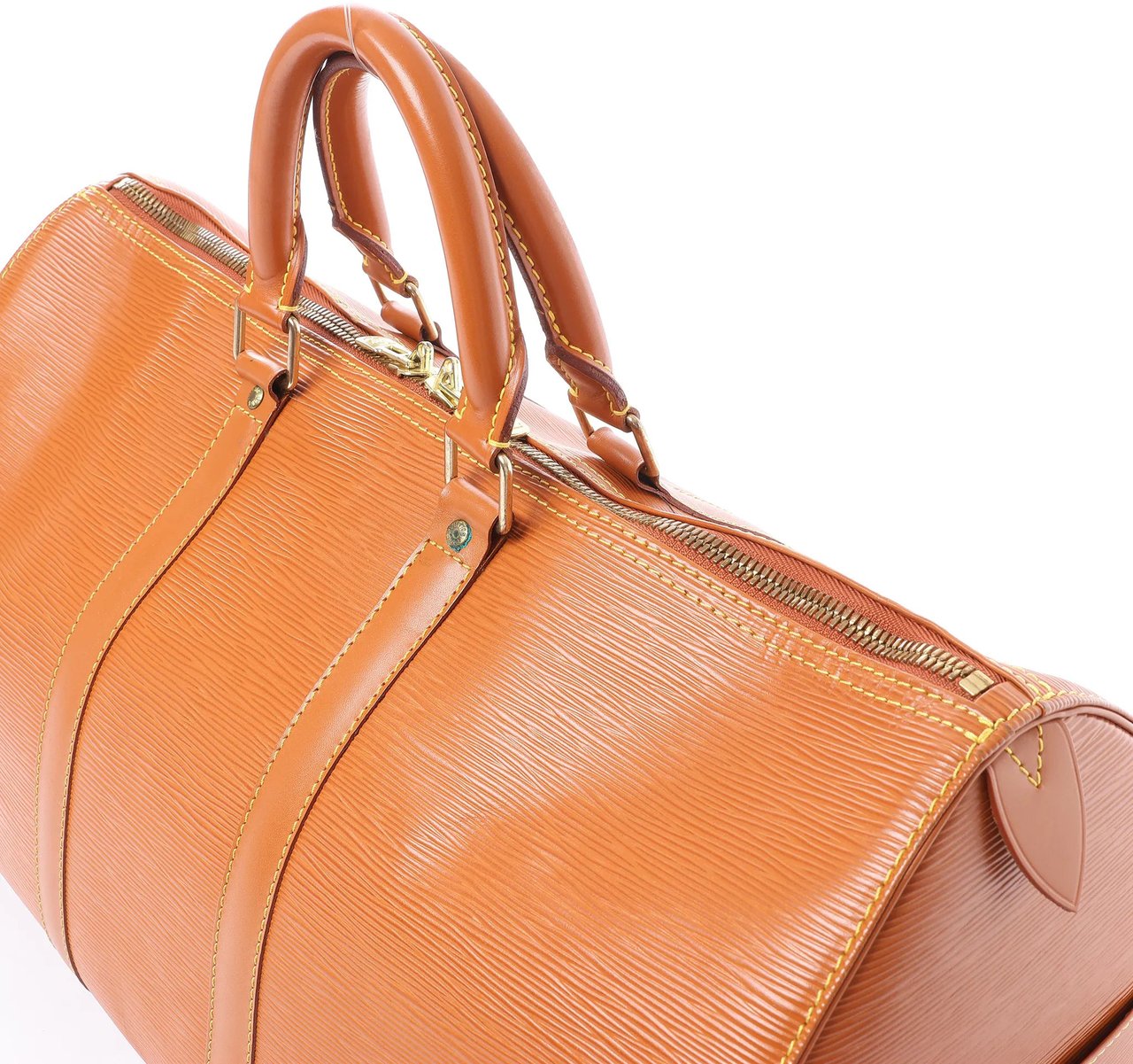 Louis Vuitton Louis Vuitton Keepall 45 Epi Leather Travel Bag in Brown Bruin
