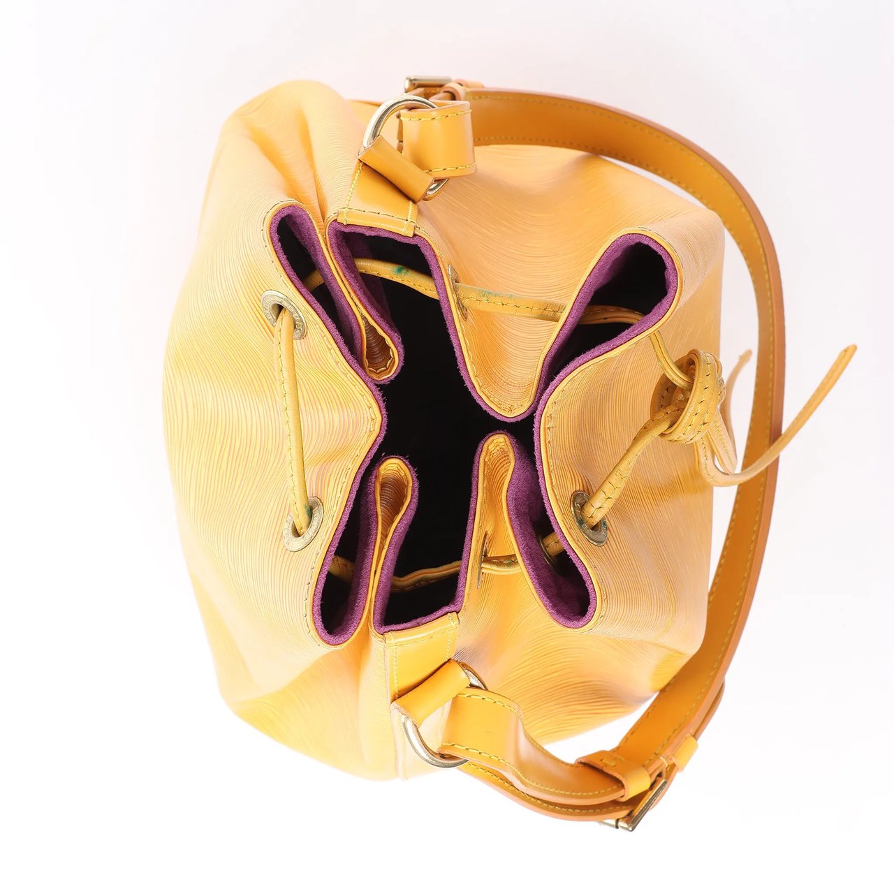 Louis Vuitton Louis Vuitton Noe Epi Leather Shoulder Bag in Yellow Geel