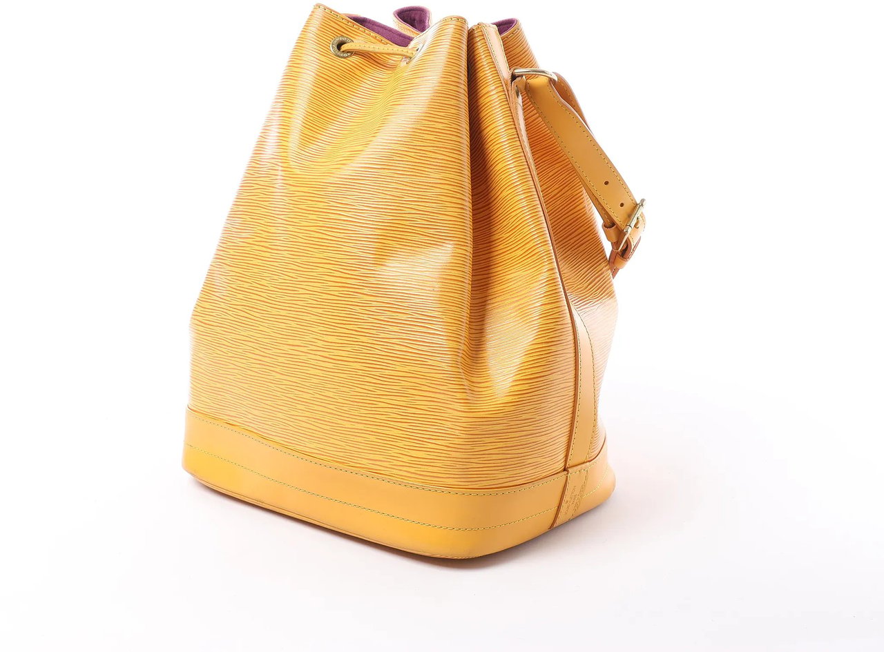 Louis Vuitton Louis Vuitton Noe Epi Leather Shoulder Bag in Yellow Geel