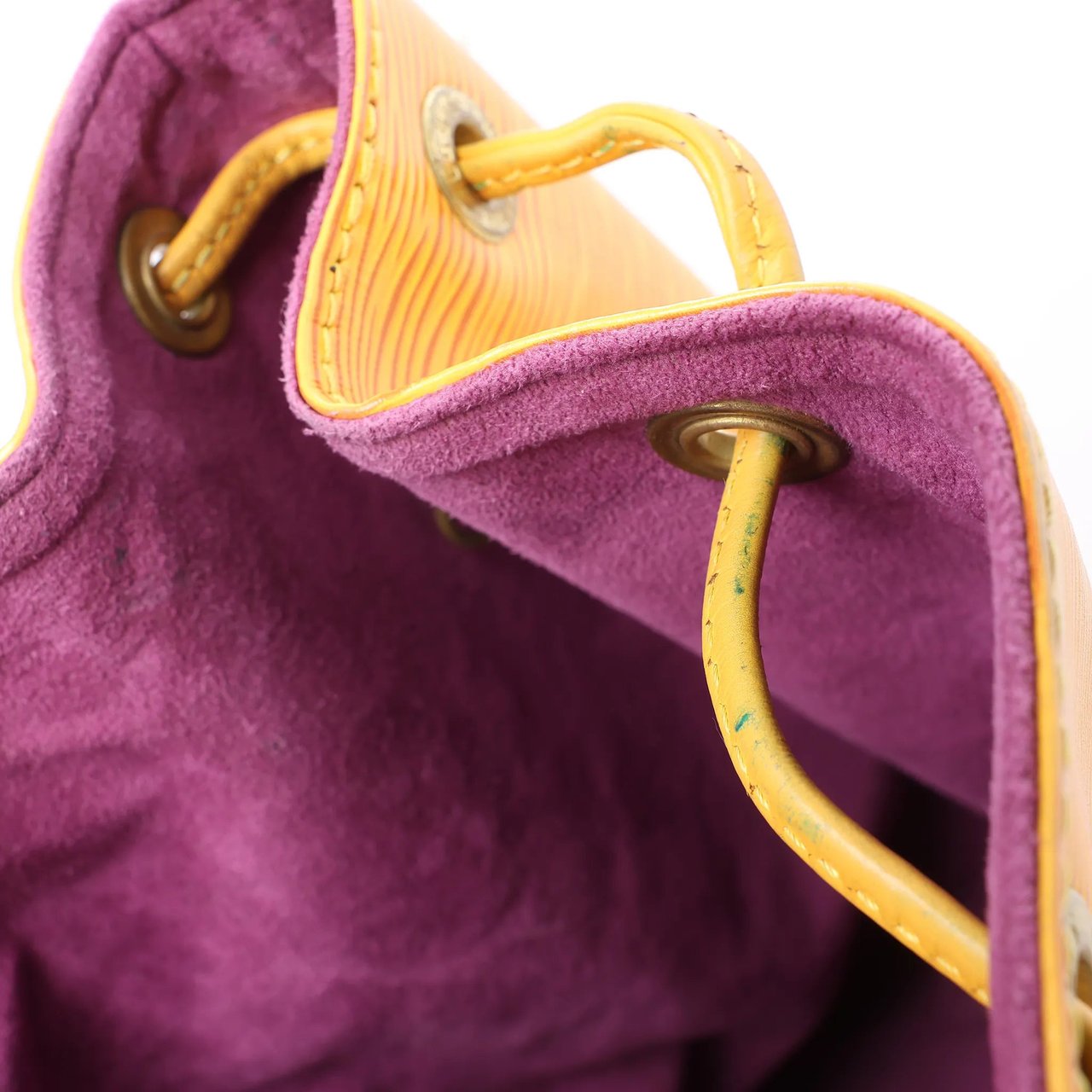 Louis Vuitton Louis Vuitton Noe Epi Leather Shoulder Bag in Yellow Geel