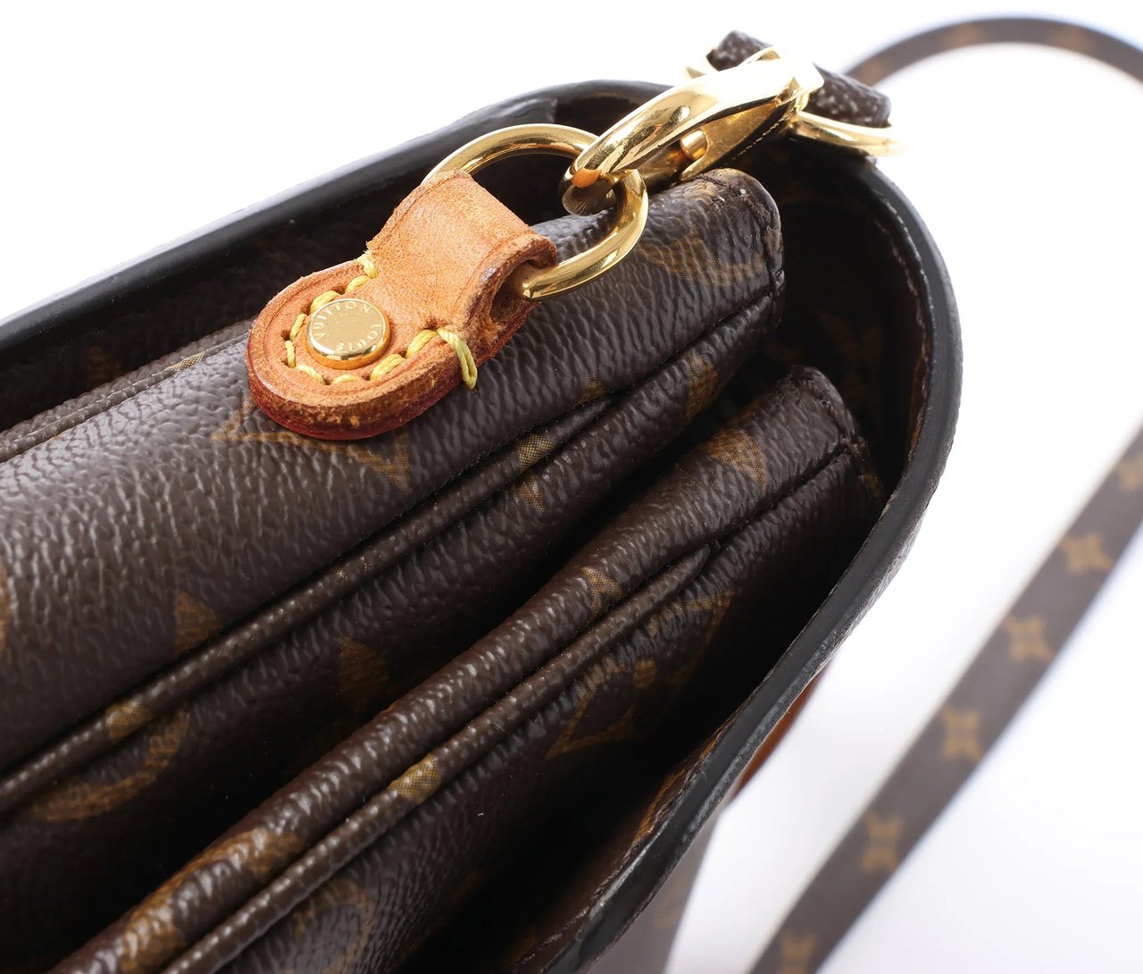 Louis Vuitton Metis MM Pochette Monogram Canvas Crossbody Bag in Brown M44875 Bruin