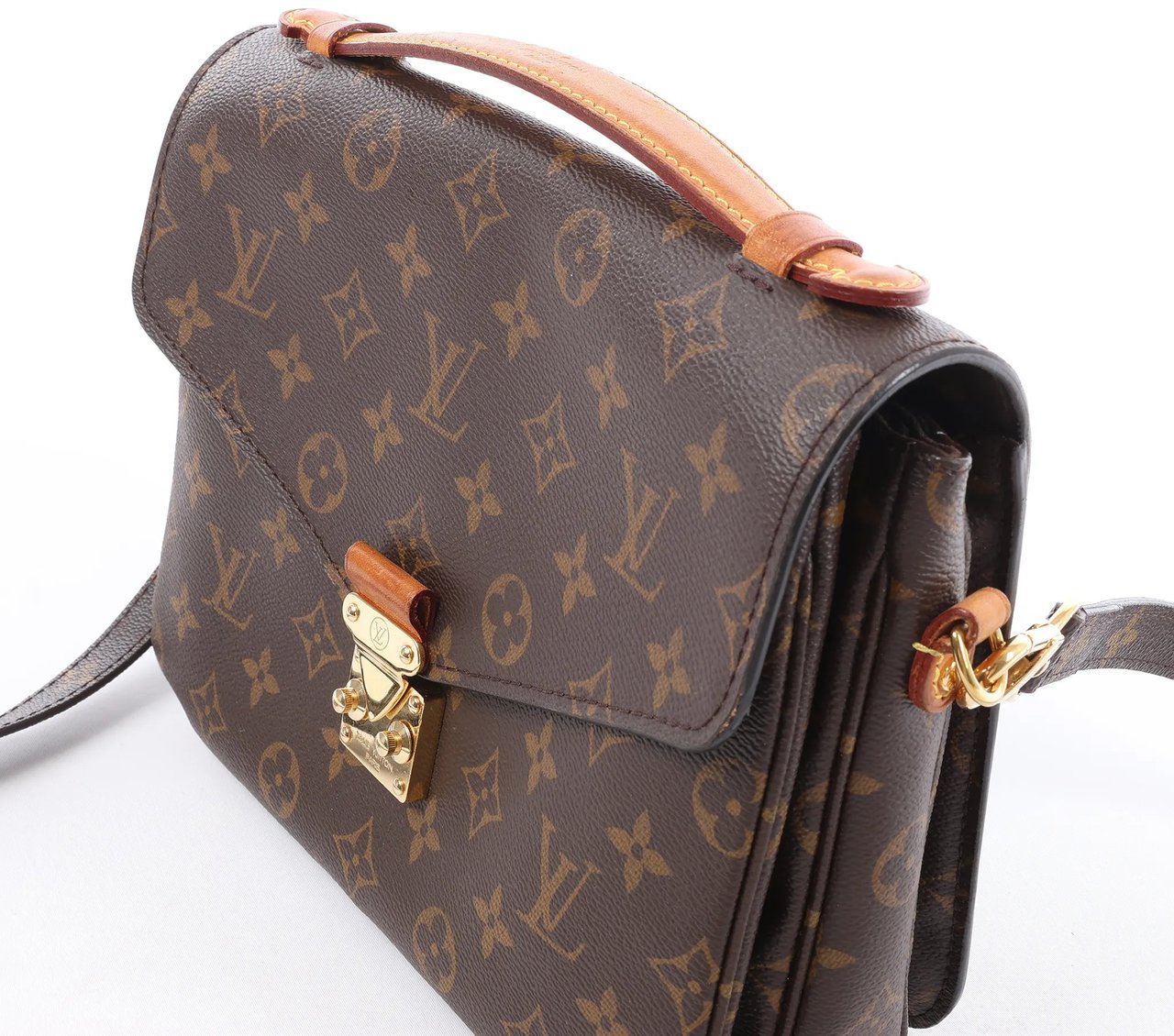 Louis Vuitton Metis MM Pochette Monogram Canvas Crossbody Bag in Brown M44875 Bruin