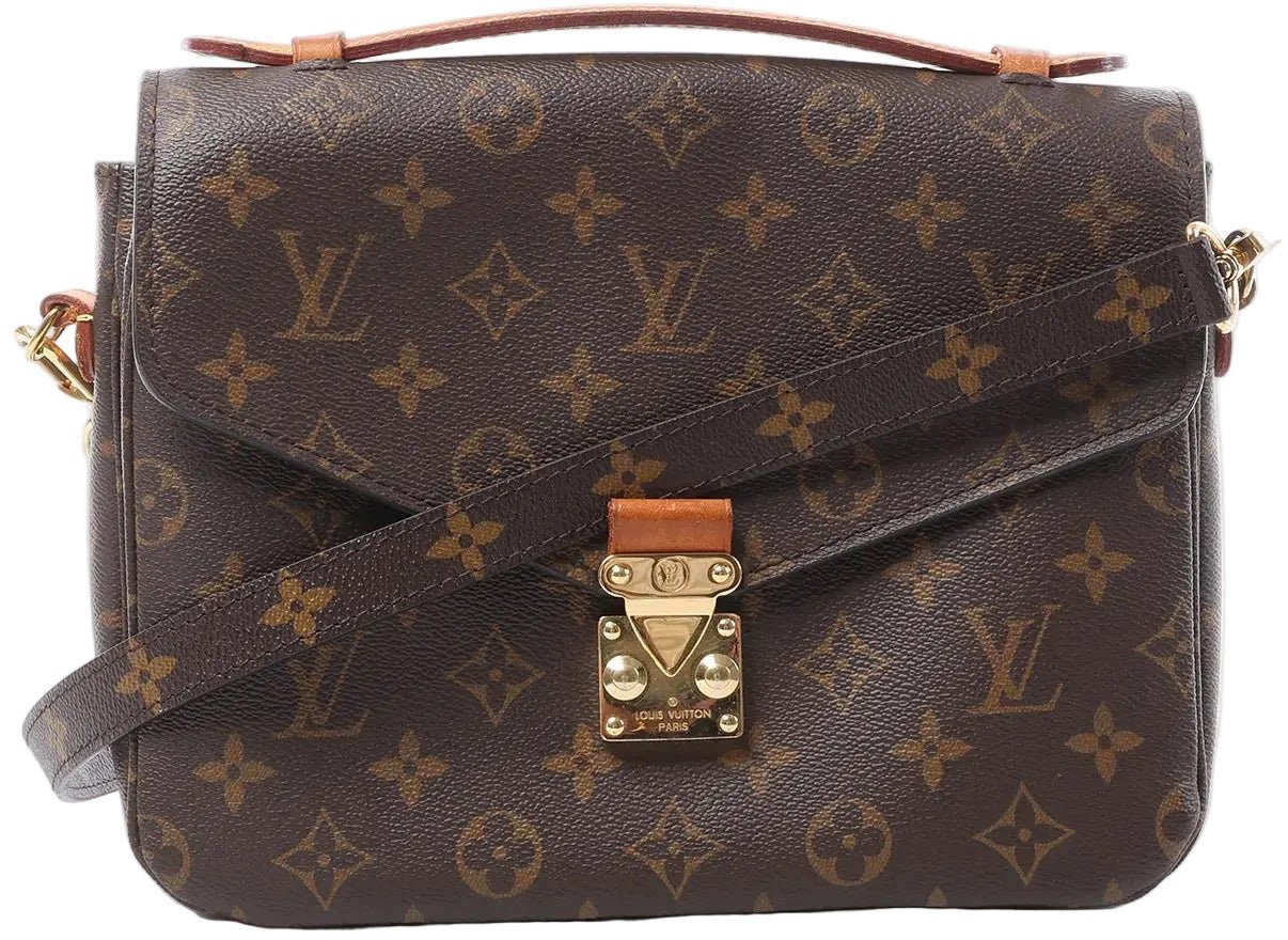 Louis Vuitton Metis MM Pochette Monogram Canvas Crossbody Bag in Brown M44875 Bruin