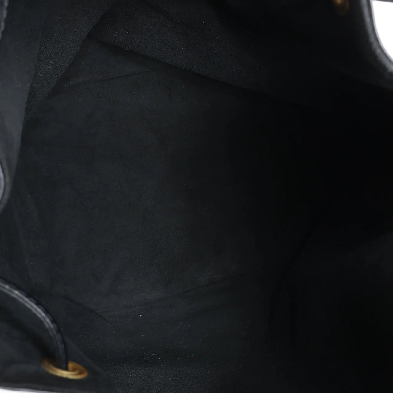 Louis Vuitton Noe Epi Leather Shoulder Bag in Black M59002 Zwart