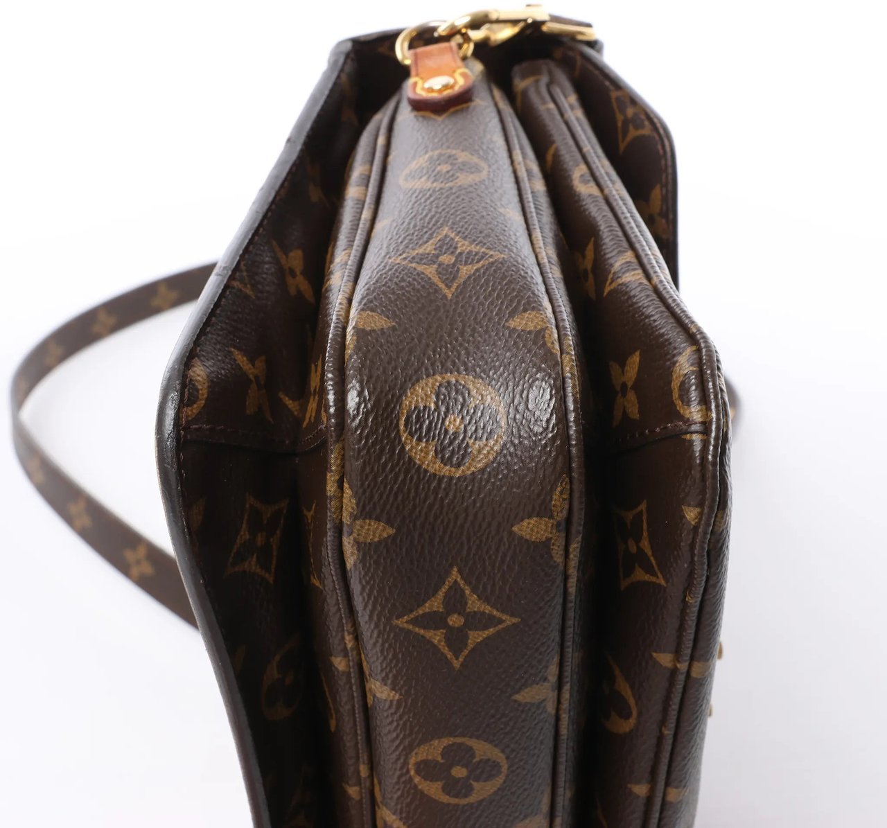 Louis Vuitton Louis Vuitton Metis MM Pochette Monogram Canvas Crossbody Bag in Brown M44875 Bruin