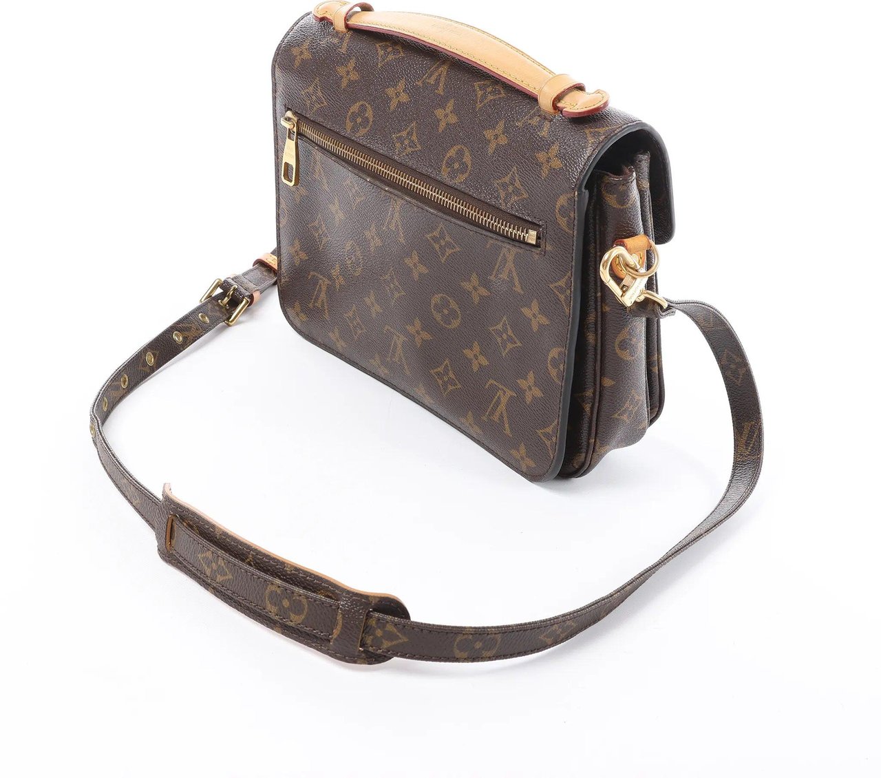 Louis Vuitton Metis MM Pochette Monogram Canvas Crossbody Bag in Brown M44875 Bruin