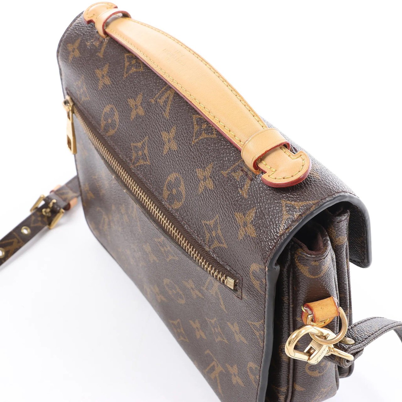 Louis Vuitton Metis MM Pochette Monogram Canvas Crossbody Bag in Brown M44875 Bruin