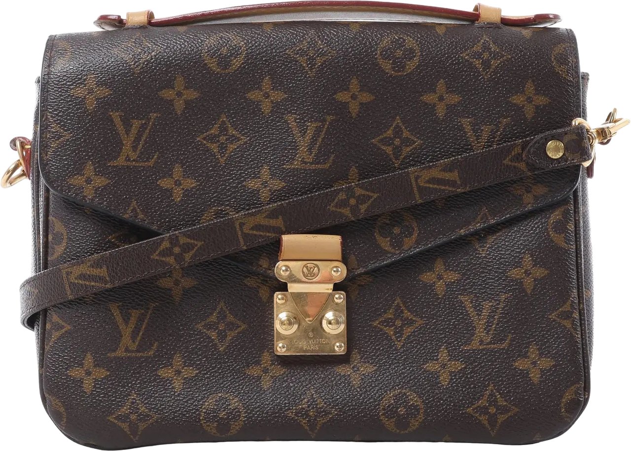 Louis Vuitton Metis MM Pochette Monogram Canvas Crossbody Bag in Brown M44875 Bruin