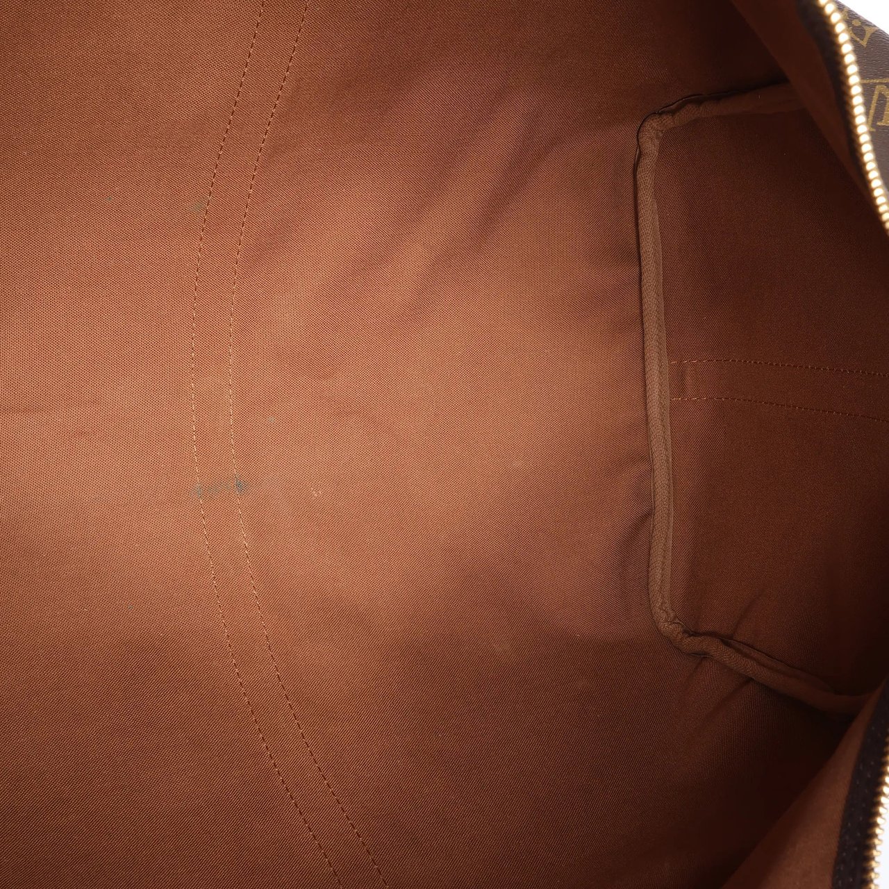 Louis Vuitton Louis Vuitton Keepall Bandoulière 55 Monogram Canvas Travel Bag in Brown M41414 Bruin