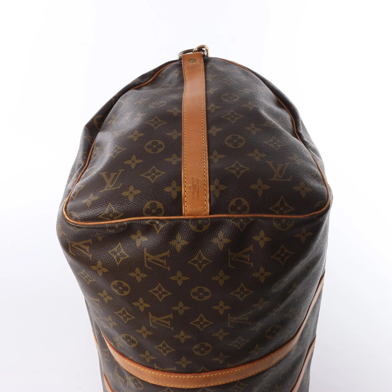 Louis Vuitton Louis Vuitton Keepall Bandoulière 55 Monogram Canvas Travel Bag in Brown M41414 Bruin