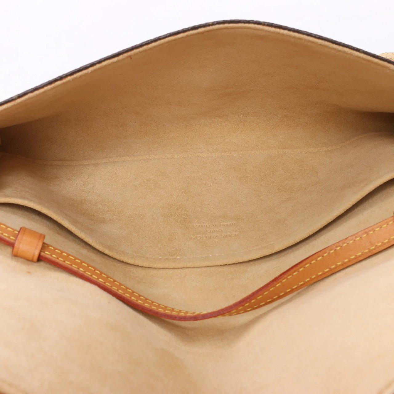 Louis Vuitton Pochette Twin GM Monogram Canvas Crossbody Bag in Brown M51852 Bruin