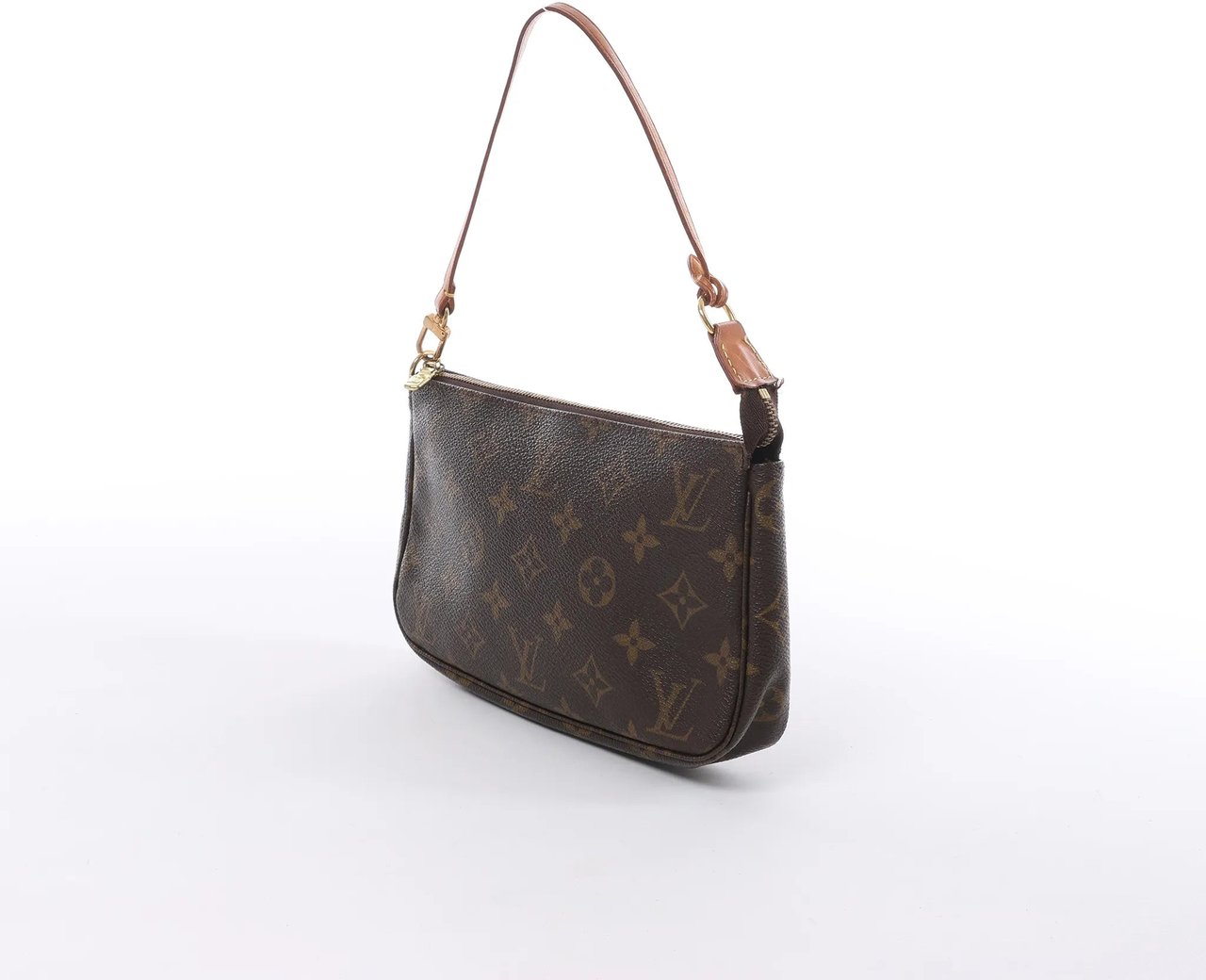 Louis Vuitton Louis Vuitton Pochette Accessoir Monogram Canvas Handbag in Brown M51980 Bruin