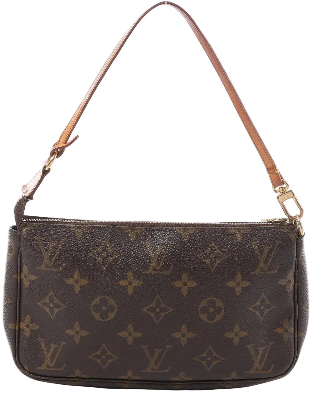 Louis Vuitton Louis Vuitton Pochette Accessoir Monogram Canvas Handbag in Brown M51980 Bruin