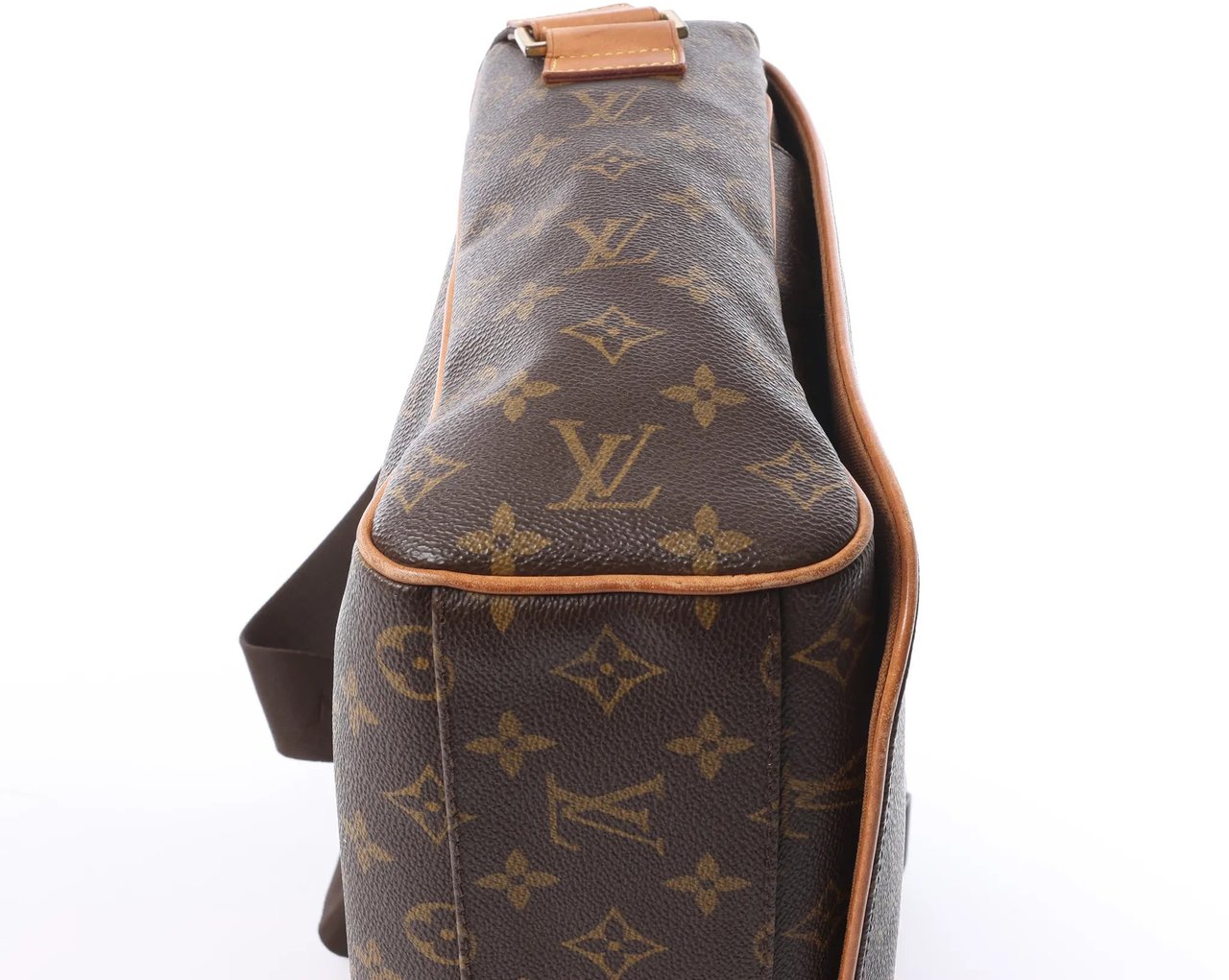Louis Vuitton Louis Vuitton Abbesses Monogram Canvas Messenger Crossbody Bag in Brown M45257 Bruin
