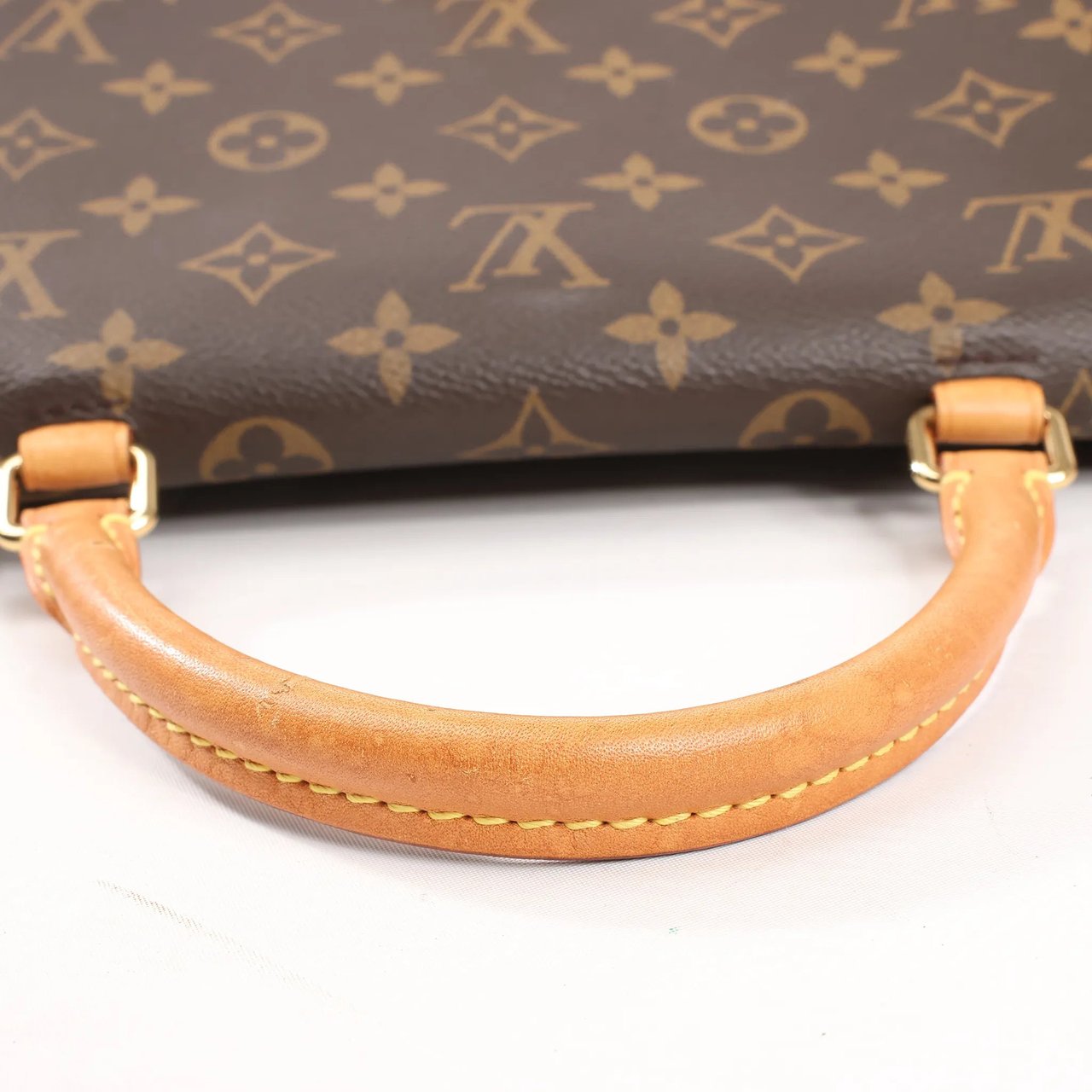 Louis Vuitton Monogram Marignan 2Way Female Handbag in Brown x Red M44286 Divers