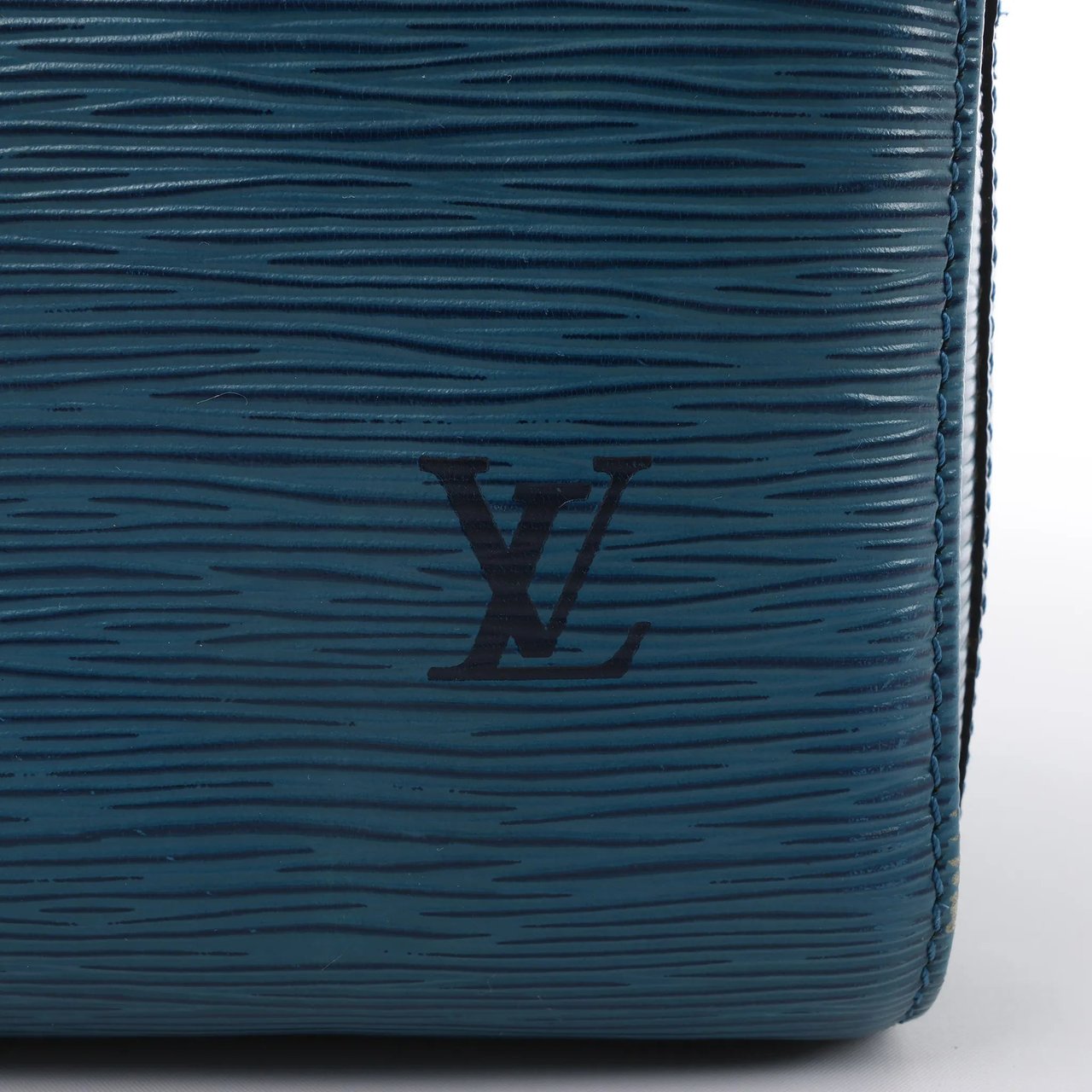Louis Vuitton Speedy 25 Epi Leather Handbag in Blue M43015 Blauw
