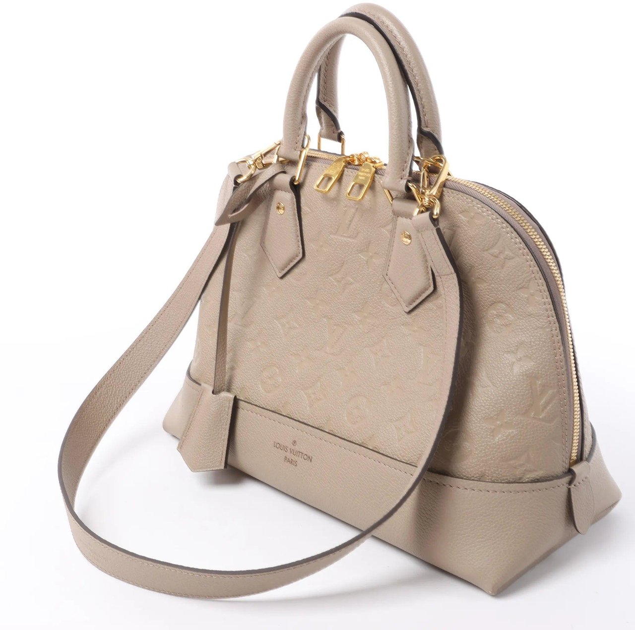 Louis Vuitton Alma PM Monogram Empreinte Neo 2Way Handbag in Beige M44885 Beige
