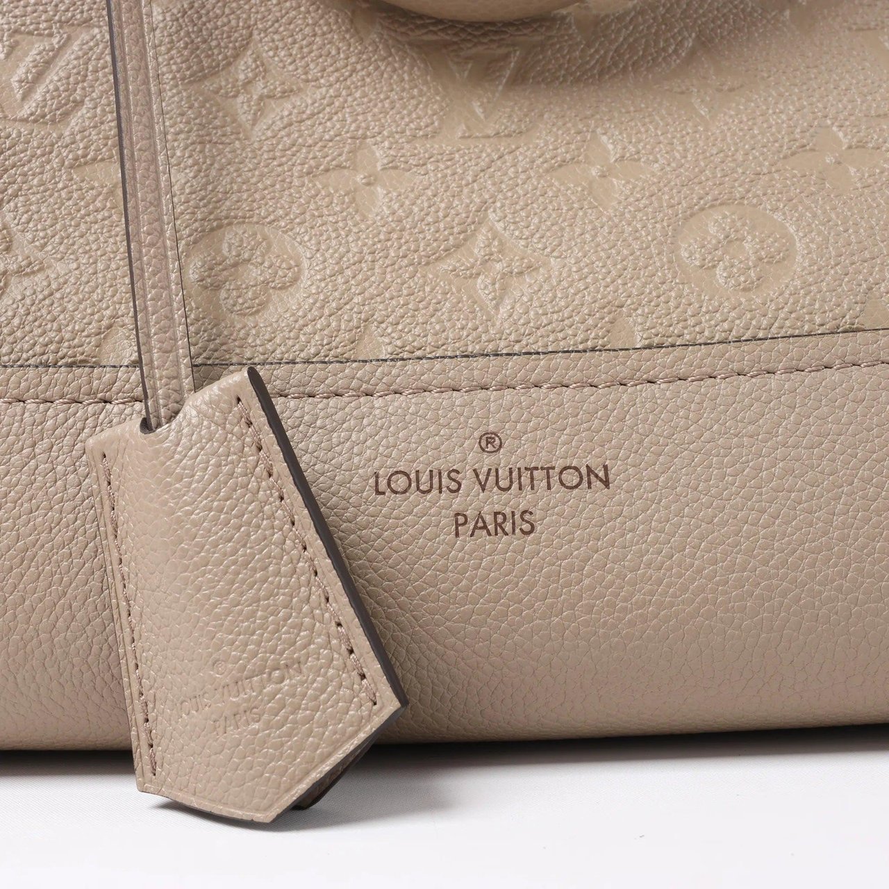 Louis Vuitton Alma PM Monogram Empreinte Neo 2Way Handbag in Beige M44885 Beige