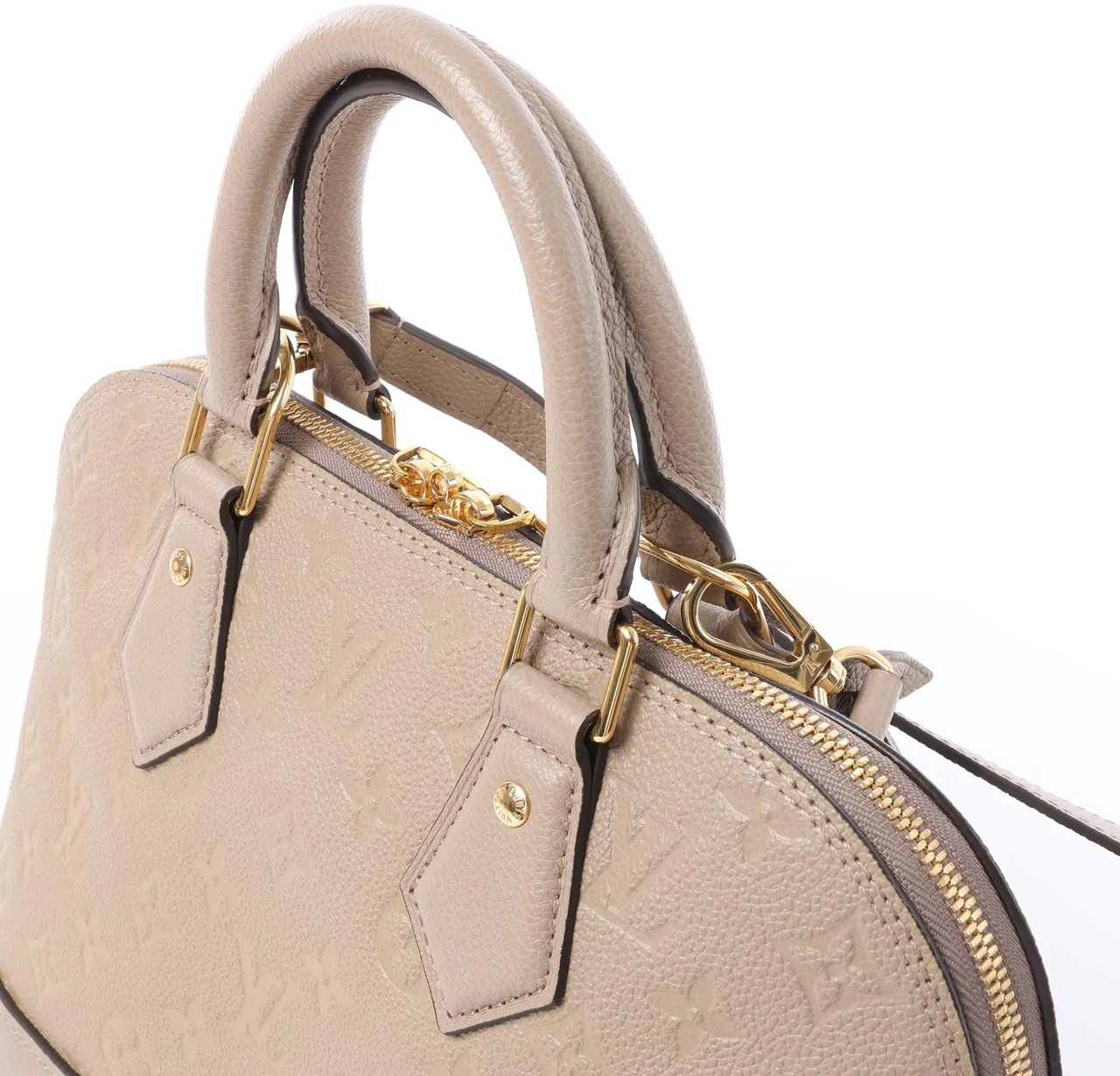Louis Vuitton Alma PM Monogram Empreinte Neo 2Way Handbag in Beige M44885 Beige