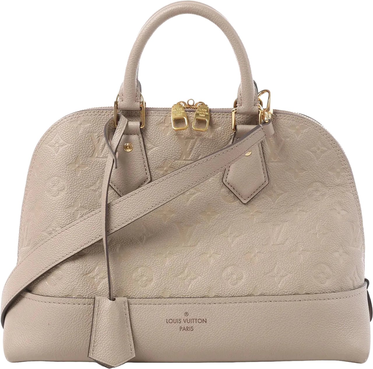 Louis Vuitton Alma PM Monogram Empreinte Neo 2Way Handbag in Beige M44885 Beige