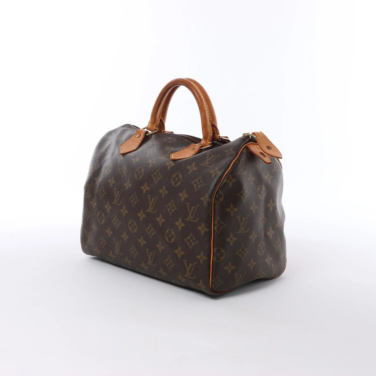 Louis Vuitton Louis Vuitton Speedy 30 Monogram Canvas Handbag in Brown M41526 Bruin