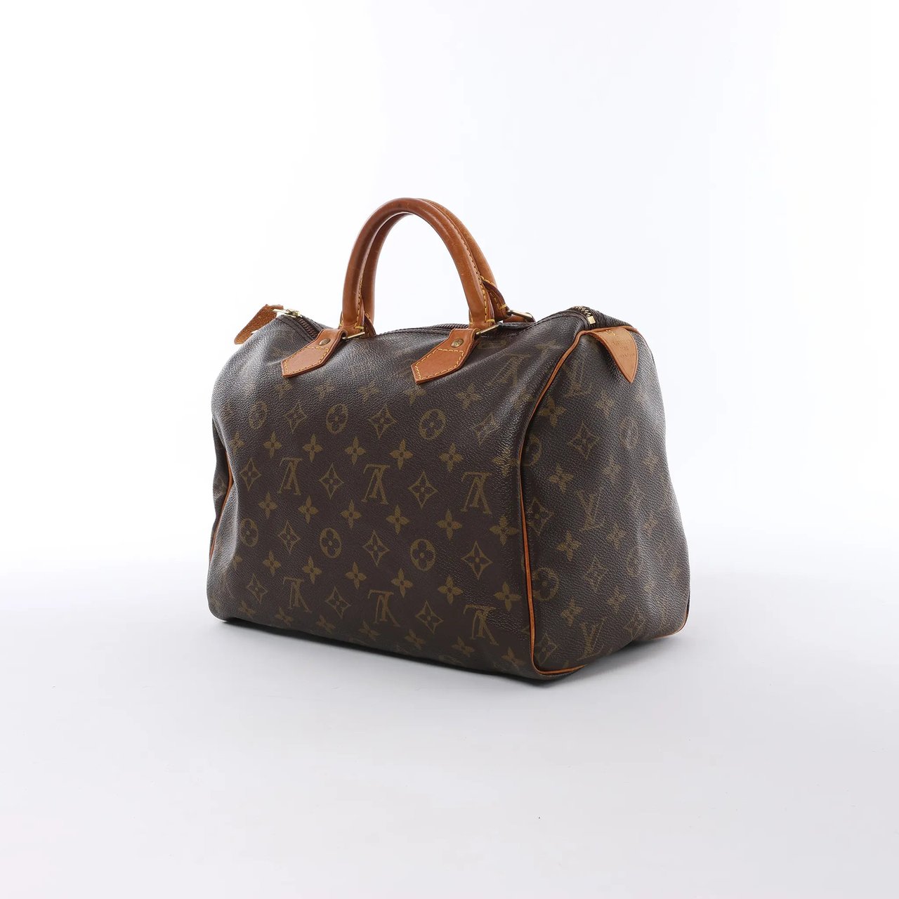 Louis Vuitton Louis Vuitton Speedy 30 Monogram Canvas Handbag in Brown M41526 Bruin