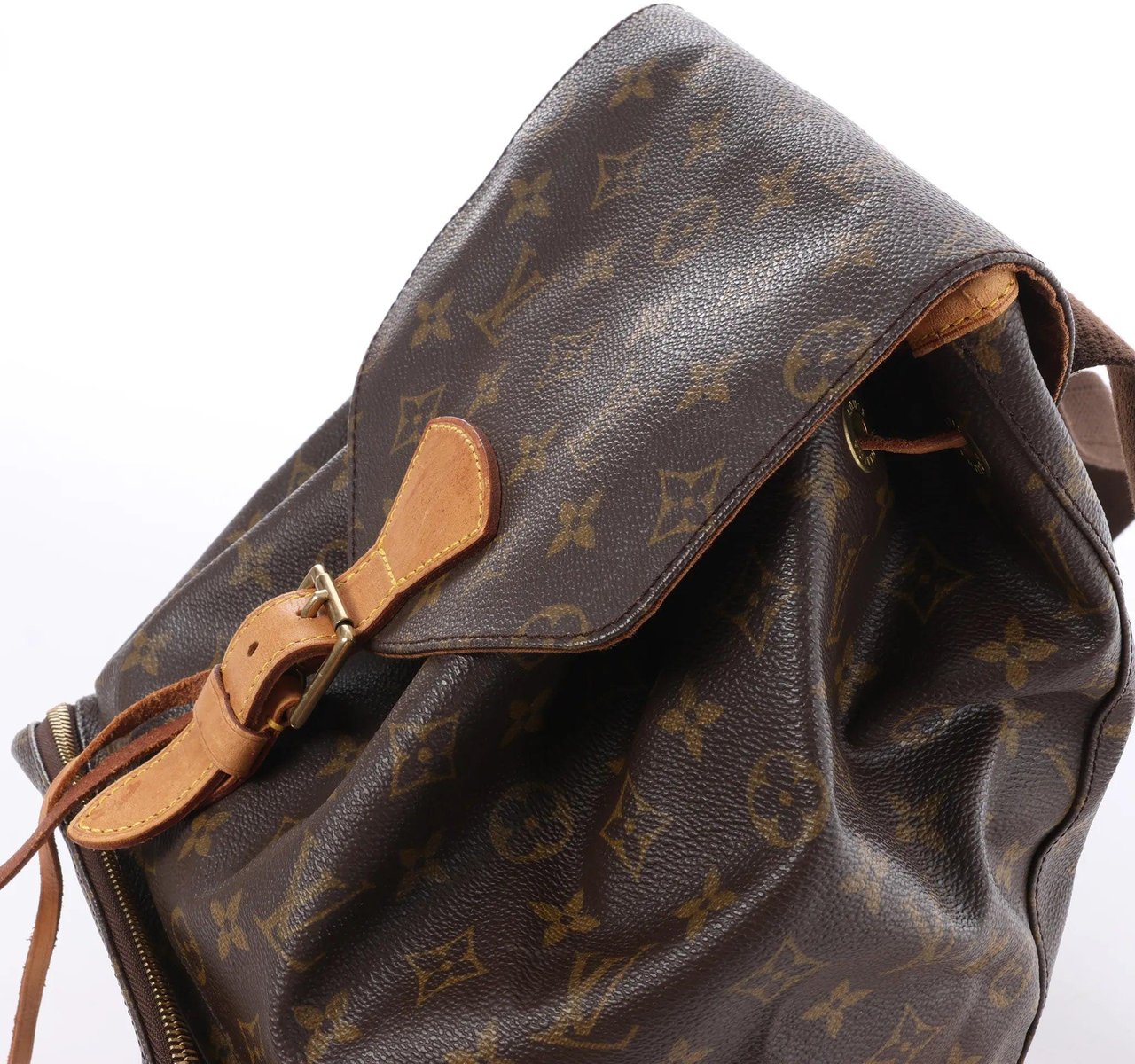 Louis Vuitton Montsouris GM Monogram Canvas Vintage Backpack in Brown M51135 Bruin