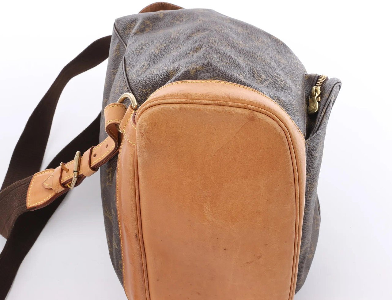 Louis Vuitton Montsouris GM Monogram Canvas Vintage Backpack in Brown M51135 Bruin