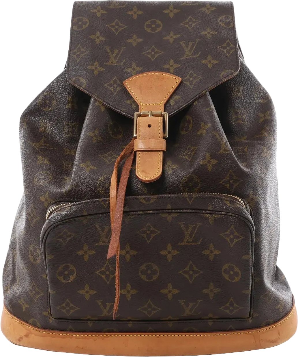 Louis Vuitton Montsouris GM Monogram Canvas Vintage Backpack in Brown M51135 Bruin