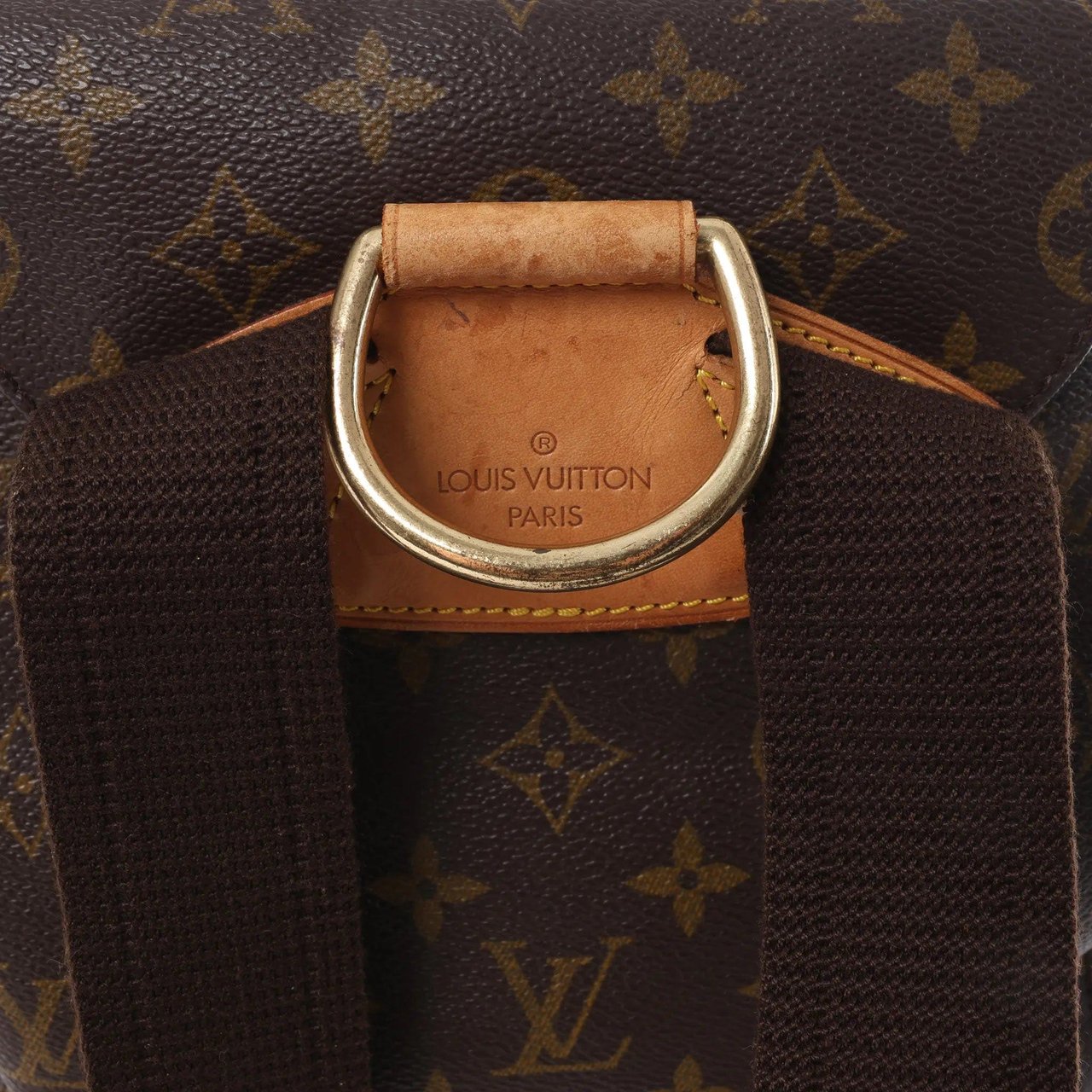 Louis Vuitton Montsouris GM Monogram Canvas Vintage Backpack in Brown M51135 Bruin