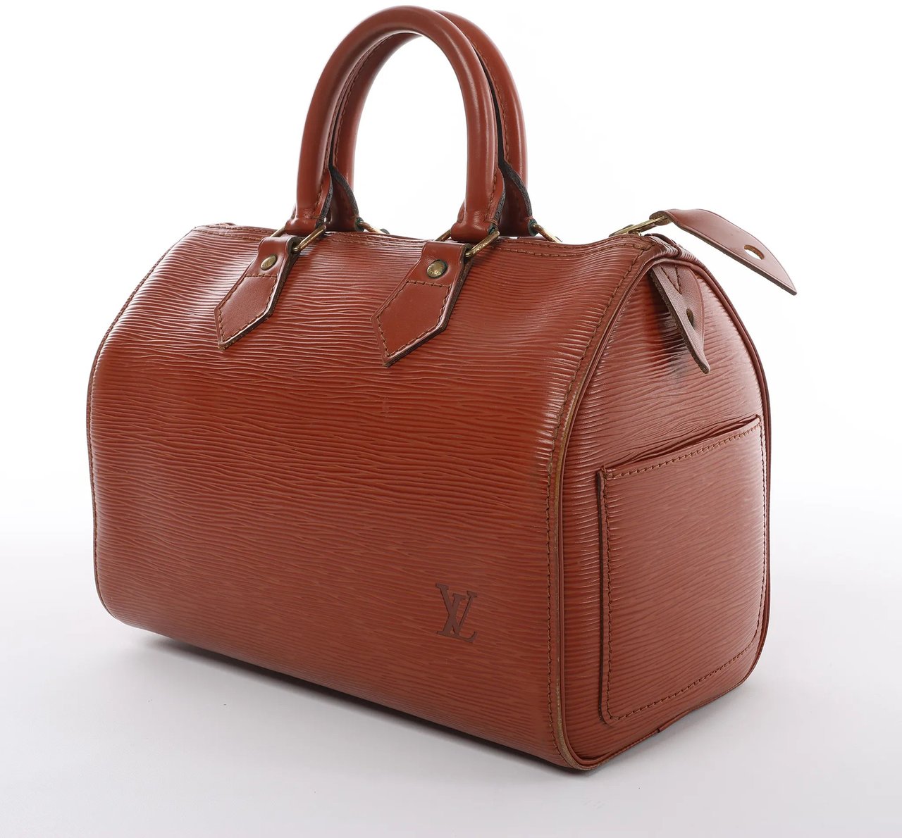 Louis Vuitton Louis Vuitton Speedy 25 Epi Leather Handbag in Brown M43013 Bruin