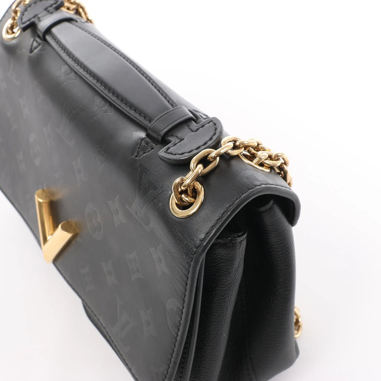 Louis Vuitton Very Monogram Shadow Crossbody Bag in Black M42899 Zwart