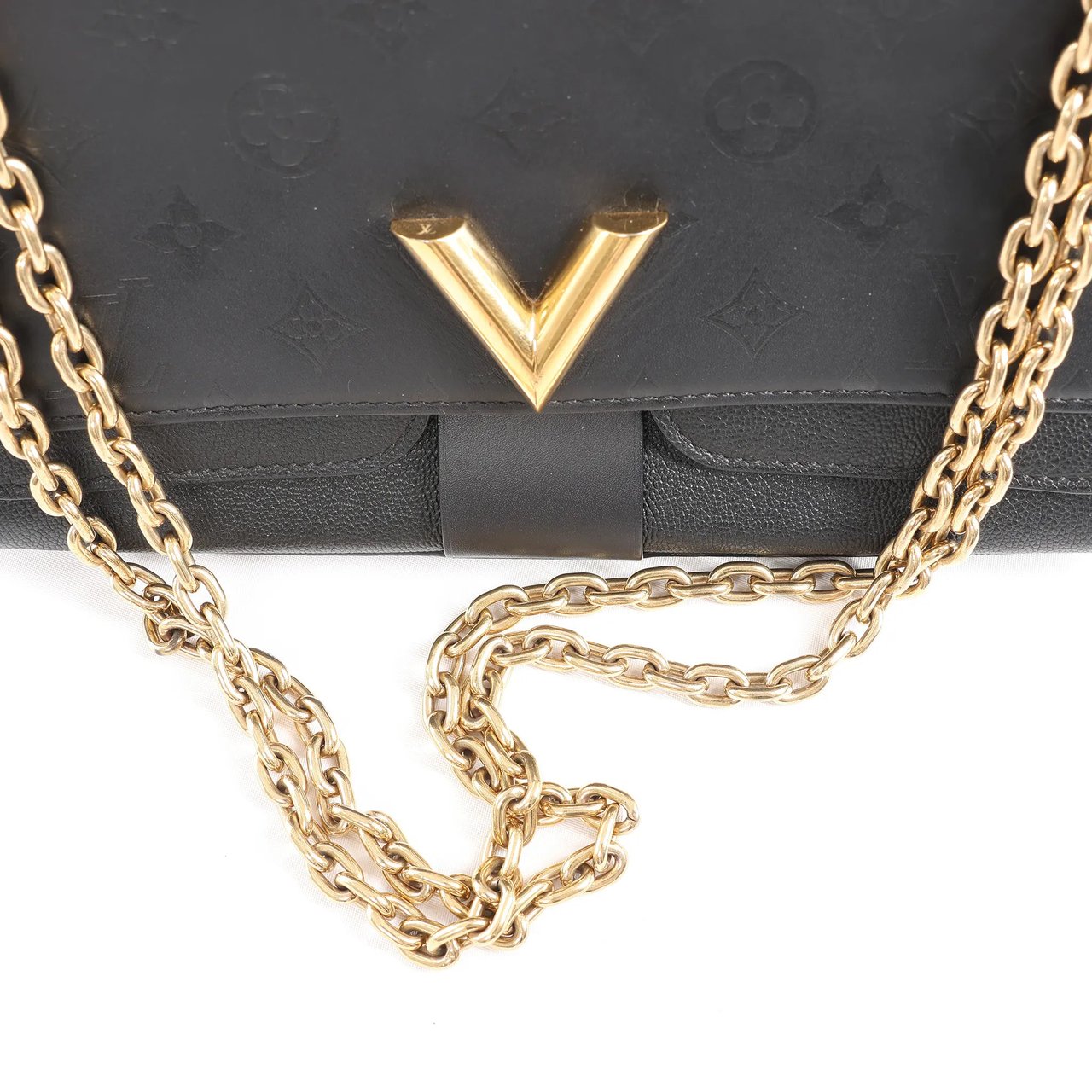 Louis Vuitton Very Monogram Shadow Crossbody Bag in Black M42899 Zwart