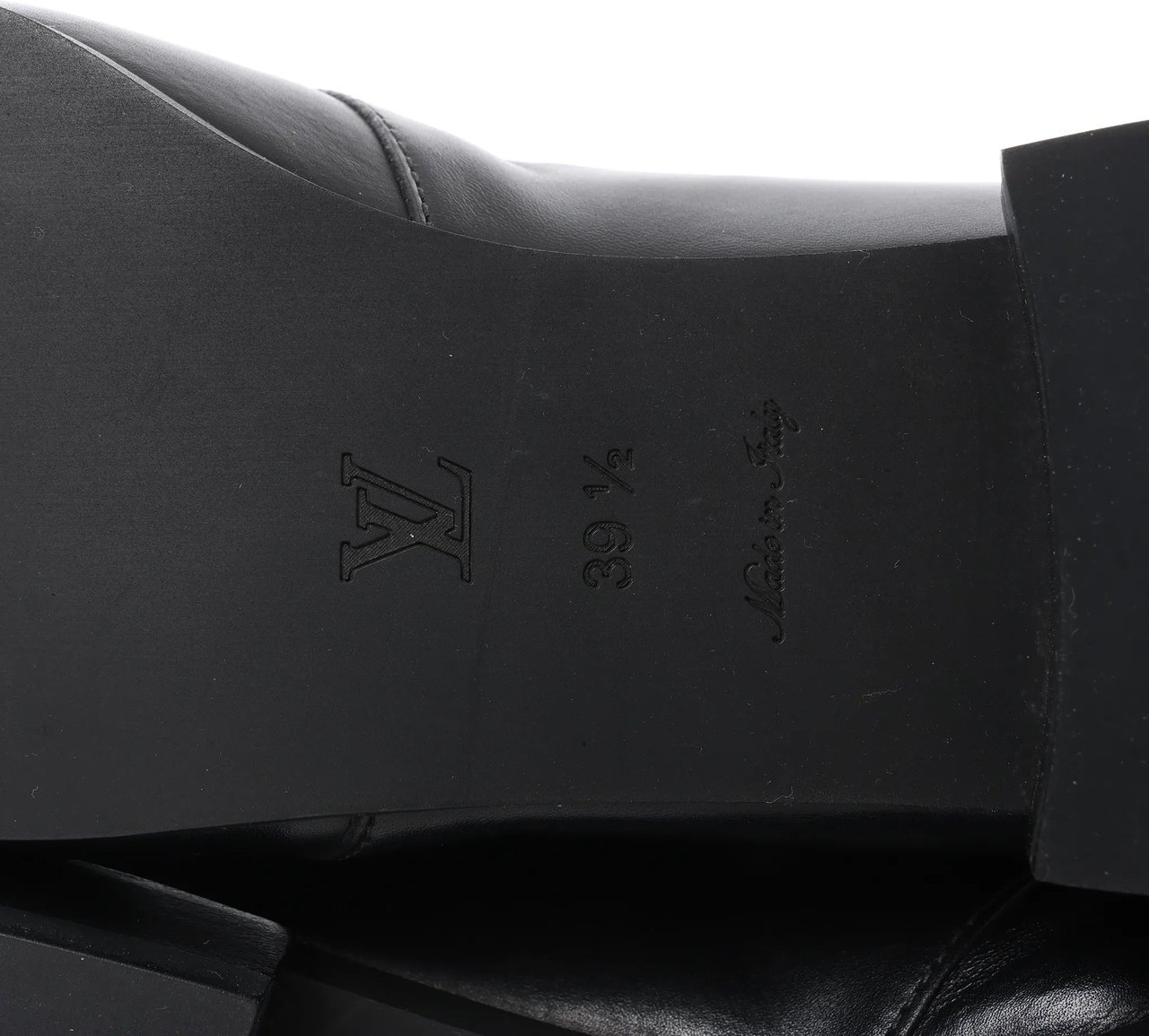 Louis Vuitton Louis Vuitton Jumble Line 19-year Monogram PVC & Leather Ankle Boots in Black × Brown MA0169, Size 39.5 EU Zwart